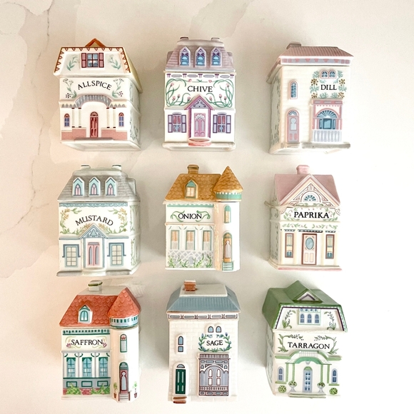 Lenox Spice Village Complete Set - Picture 7 of 9